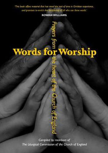 Cover image for Words for Worship: Prayers from the Heart of the Church of England