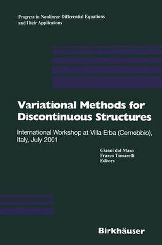 Cover image for Variational Methods for Discontinuous Structures