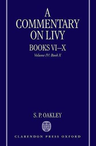 Cover image for A Commentary on Livy