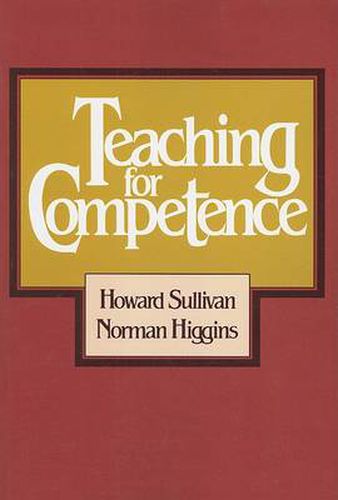 Teaching for Competence