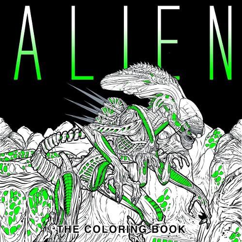 Cover image for Alien: The Coloring Book