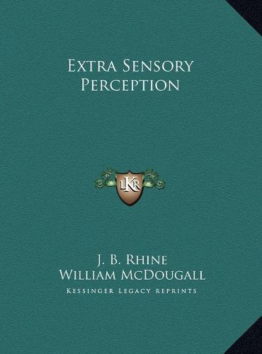 Cover image for Extra Sensory Perception