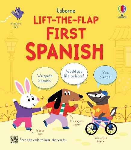 Cover image for Lift-the-flap First Spanish