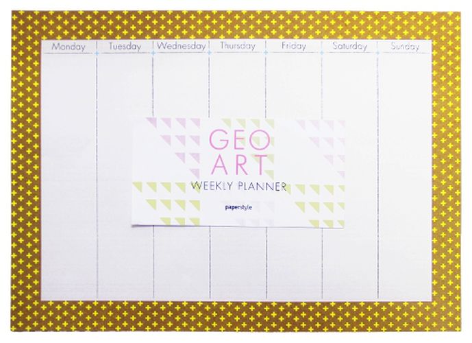 Geoart Weekly Planner