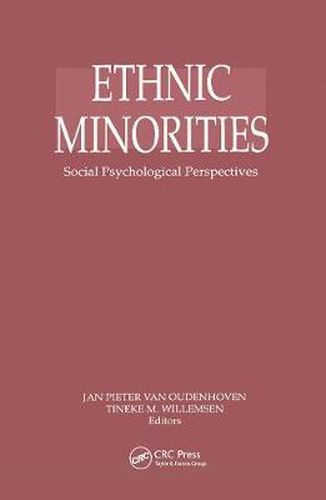 Cover image for Ethnic Minorities: Social Psychological Perspectives