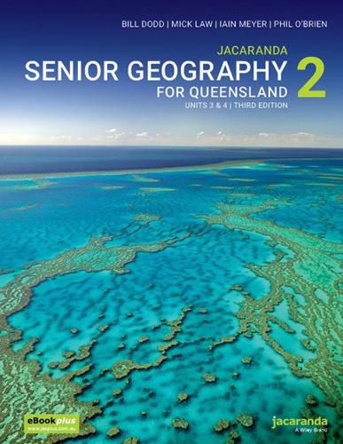 Cover image for Jacaranda Senior Geography 2 for Queensland Units 3 & 4, 3e eBookPLUS + Print