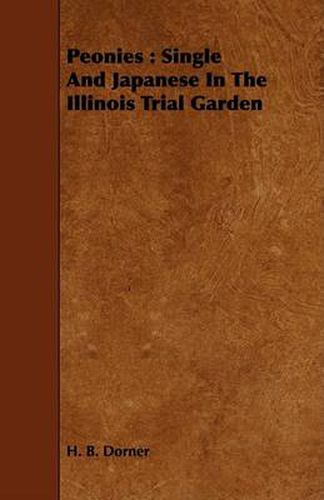 Cover image for Peonies