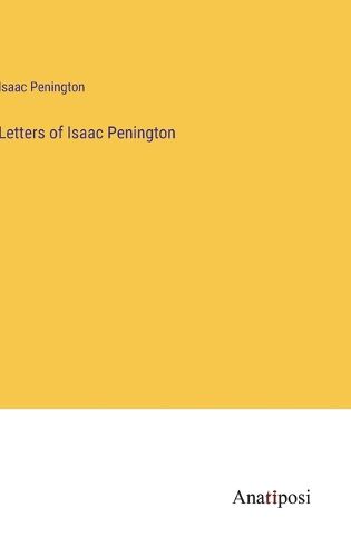 Cover image for Letters of Isaac Penington