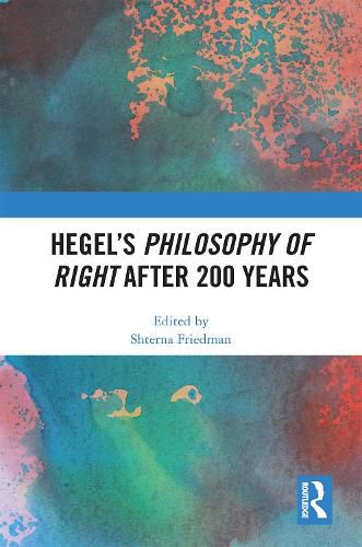 Cover image for Hegel's Philosophy of Right After 200 Years