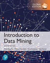 Cover image for Introduction to Data Mining, Global Edition