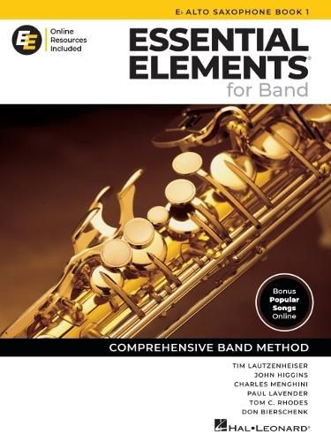 Cover image for Essential Elements for Band - Eb Alto Sax Book 1