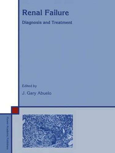 Cover image for Renal Failure: Diagnosis & Treatment