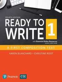 Cover image for Ready to Write 1 with Essential Online Resources