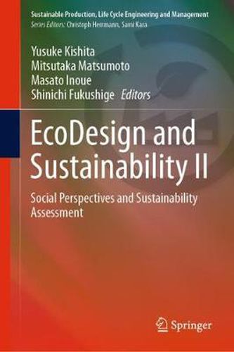 Cover image for EcoDesign and Sustainability II: Social Perspectives and Sustainability Assessment