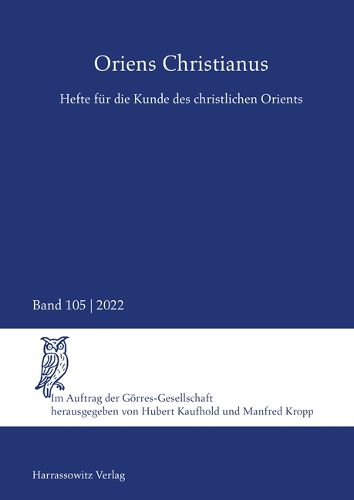 Cover image for Oriens Christianus 105 (2022)