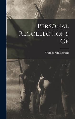 Cover image for Personal Recollections Of