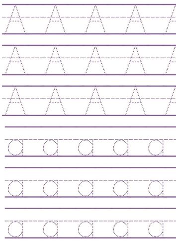 Cover image for Oppgavebok for a spore ABC-bokstaver for barn