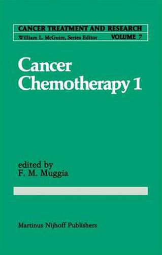 Cover image for Cancer Chemotherapy 1