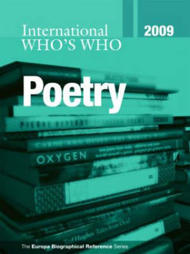 Cover image for International Who's Who in Poetry 2009