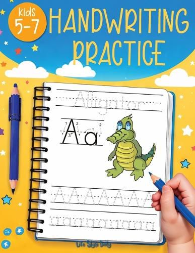 Cover image for Handwriting Practice for Kids 5-7