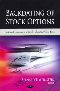 Cover image for Backdating of Stock Options