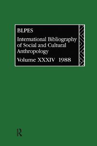 Cover image for IBSS: Anthropology: 1988 Vol 34