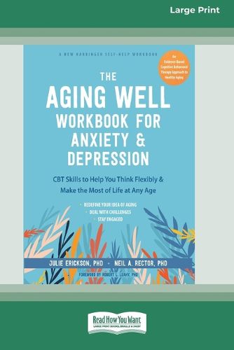 Cover image for The Aging Well Workbook for Anxiety and Depression