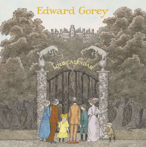 Cover image for 2026 Edward Gorey Wall Calendar