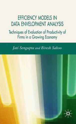 Cover image for Efficiency Models in Data Envelopment Analysis: Techniques of Evaluation of Productivity of Firms in a Growing Economy