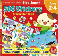 Cover image for Play Smart 500 Stickers Around Our Town