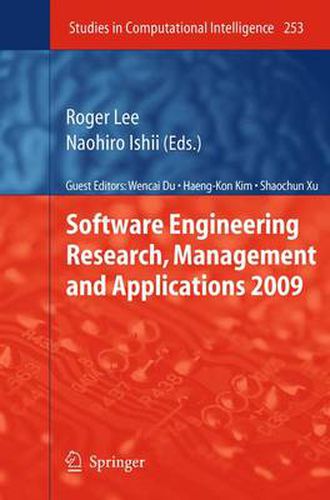 Cover image for Software Engineering Research, Management and Applications 2009