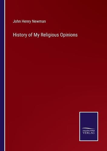 Cover image for History of My Religious Opinions