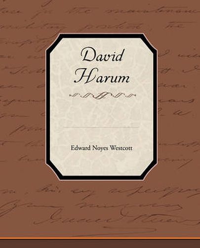 Cover image for David Harum