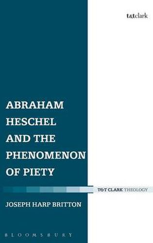 Cover image for Abraham Heschel and the Phenomenon of Piety