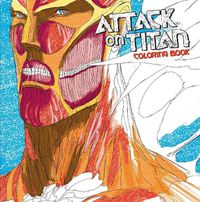 Cover image for Attack On Titan Adult Coloring Book