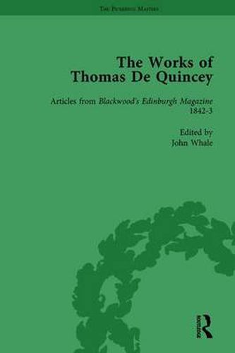 Cover image for The Works of Thomas De Quincey, Part II vol 14