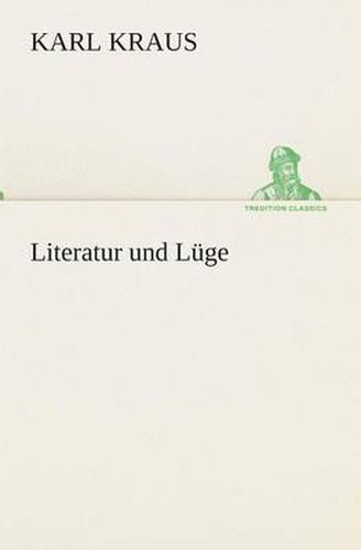 Cover image for Literatur und Luge