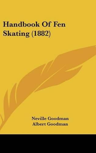 Cover image for Handbook of Fen Skating (1882)