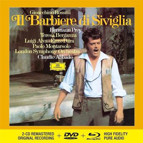 Rossini Il Barbiere Di Siviglia 2cd/bluray Audio Barber Seville
