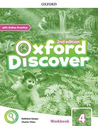 Cover image for Oxford Discover: Level 4: Workbook with Online Practice