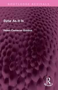 Cover image for Syria As It Is