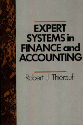 Cover image for Expert Systems in Finance and Accounting