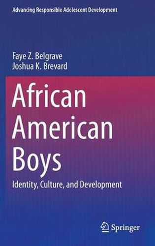 Cover image for African American Boys: Identity, Culture, and Development