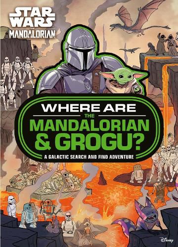 Cover image for Star Wars: Where are The Mandalorian and Grogu? Search and Find Activity Book