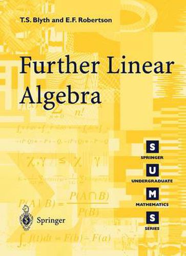 Cover image for Further Linear Algebra