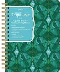 Cover image for Posh: Deluxe Organizer 17-Month 2023-2024 Monthly/Weekly Hardcover Planner Calendar