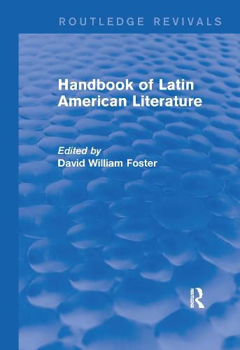 Handbook of Latin American Literature