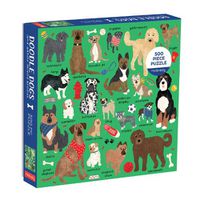 Cover image for Doodle Dog And Other Mixed Breeds 500 Piece Family Puzzle