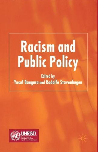 Cover image for Racism and Public Policy