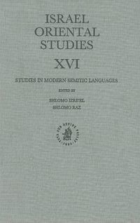 Cover image for Studies in Modern Semitic Languages